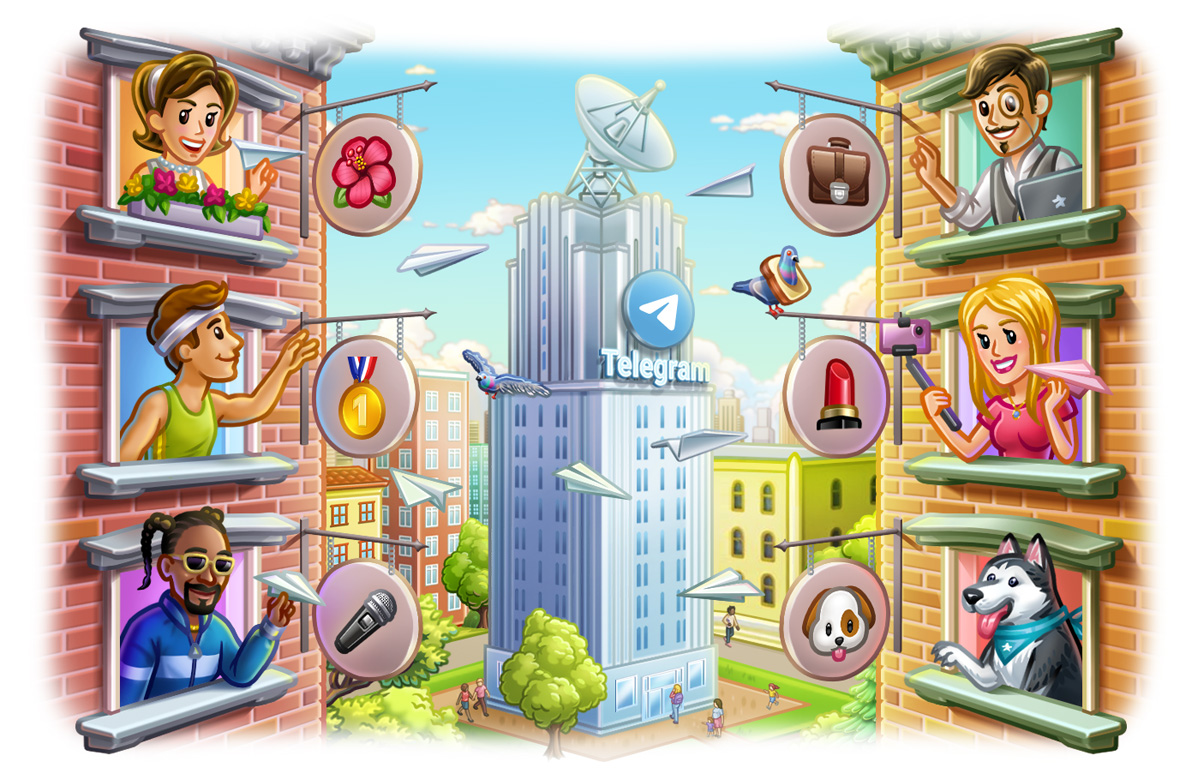 Telegram 更新日志：频道私信、语音裁剪、话题标签页和高清照片– Telegram中文社区