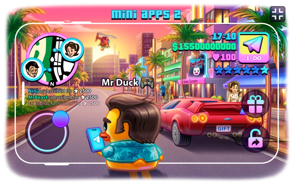 Telegram 更新日志：Mini Apps 2.0：全屏模式、主屏图标、地理定位以及另外10项新功能