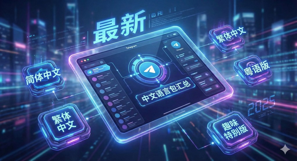 全网最全!Telegram中文语言包汇总:最新简体/繁体/粤语/趣味版大全