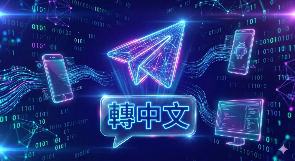 Telegram 中文設定教學:點樣一鍵將 Telegram 轉做繁體中文