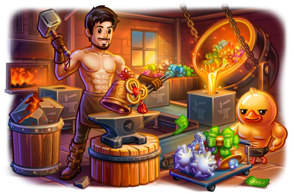 Telegram 更新日志：Android 界面重构、群组所有权转让、礼物合成与机器人彩色按钮